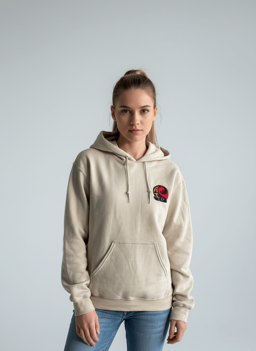 Hoodie Female Model